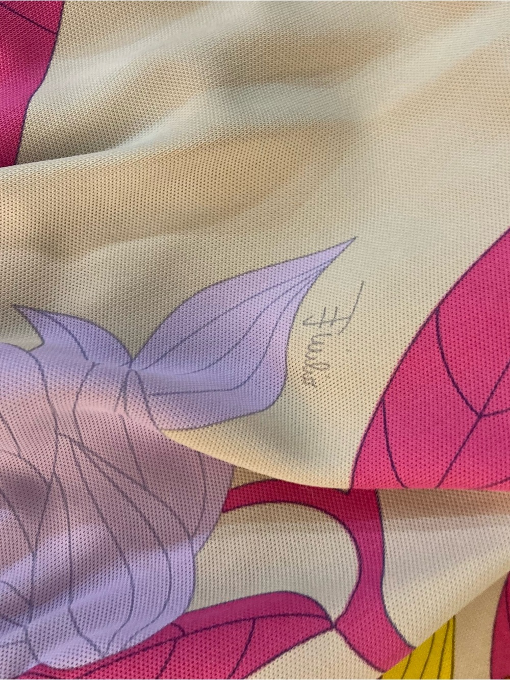 Pucci Pink Print Dress Summer Sleeveless Dress Size 6 Made In Italy - Picture 8 of 10
